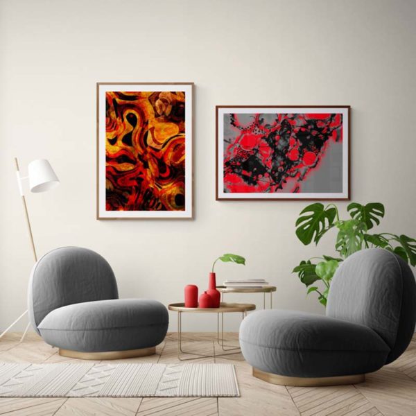Fire Dance Abstract Designs 3