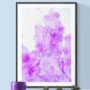 Abstract in Lavender Abstract Designs 4