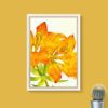 Orange Lily Floral 4