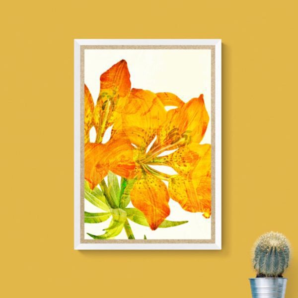 Orange Lily Floral