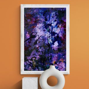 Purples Abstract Designs