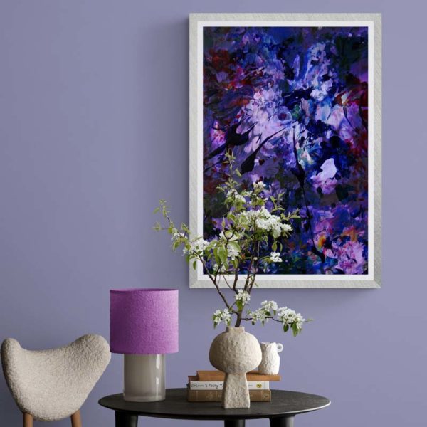 Purples Abstract Designs 5