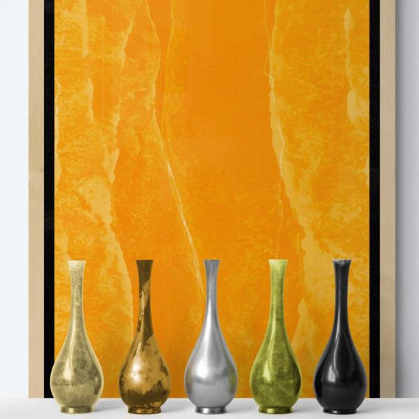 Orange Peels Abstract Designs