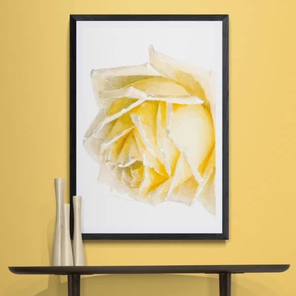 Yellow Rose Floral 5