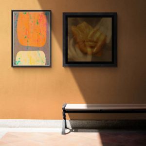 Minimalist in Orange Abstract Designs 5