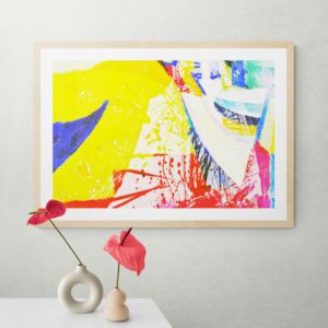 Yellow Abstract Designs