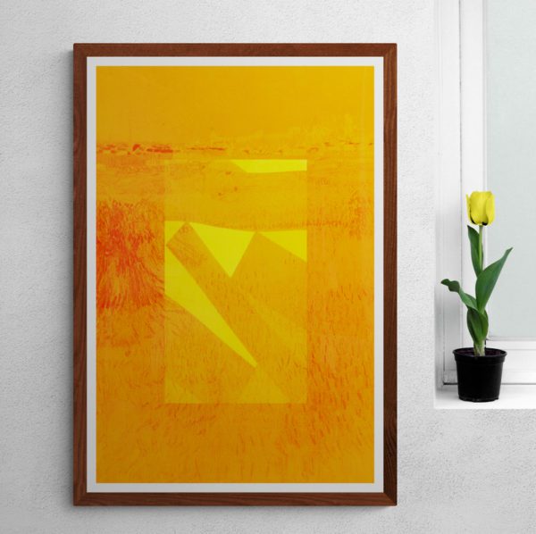 Apricot Abstract Designs