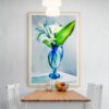 Blue Vase Floral 5